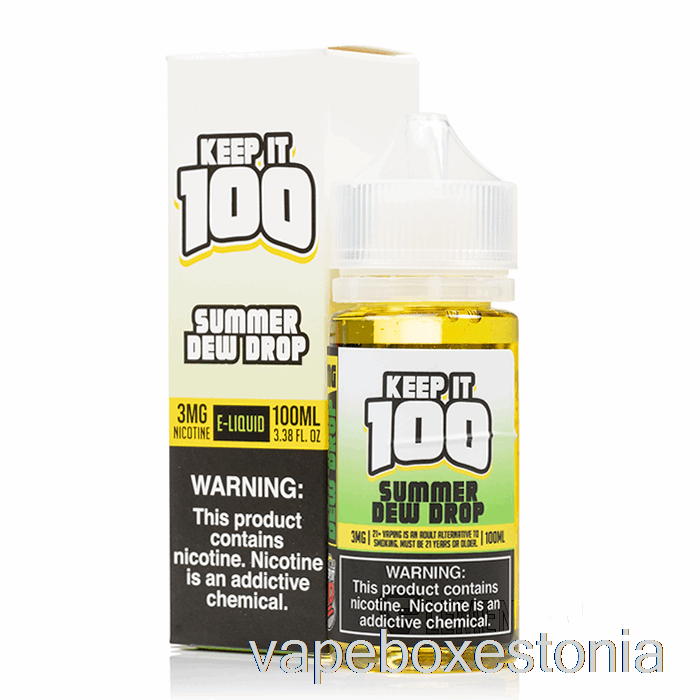 Vape Box Estonia Suvine Kastetilk - Hoia 100 - 100ml 6mg